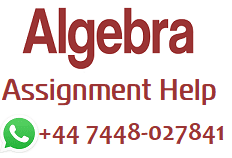 Algebra Assignment Help